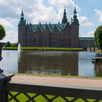 Danish castle in Hillerød