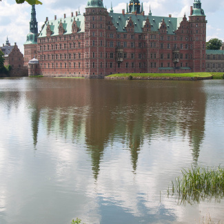 Danish castle in Hillerød