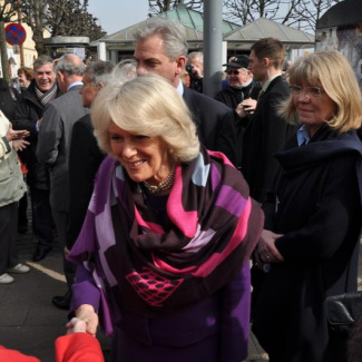 The duchess of Cornwall in Elsinore