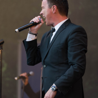 Rick Astley in Tivoli Friheden Århus Denmark