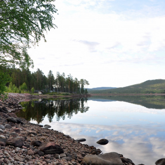 Österdalälven ved Åsens Kraftstation